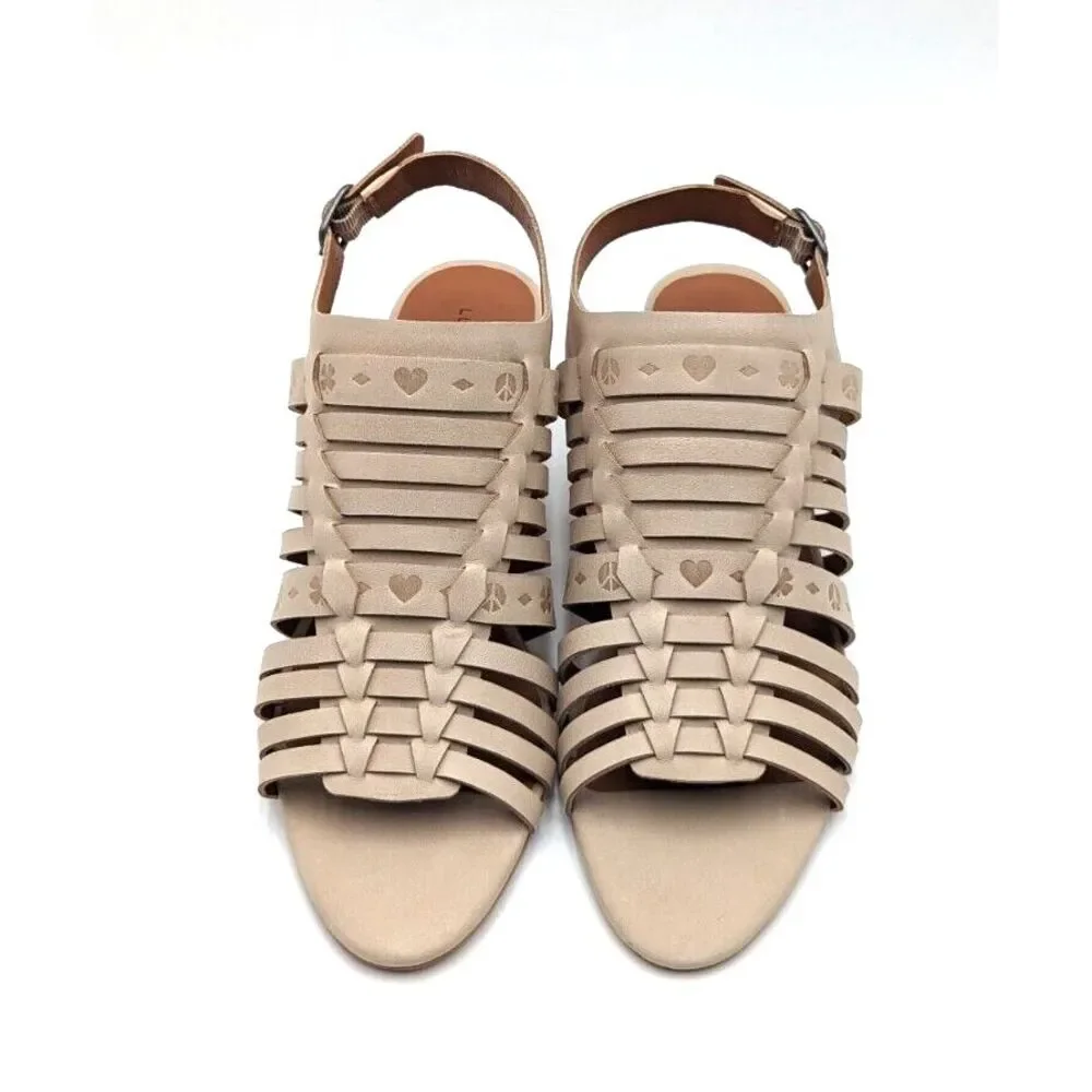 Lucky Brand Women's Natissha High Heel Sandal Heeled Sz 9.5‎ - Picture 13 of 16